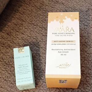 Estee Lauder Advanced Night Repair and Yaara Anti-Aging Eye Cream